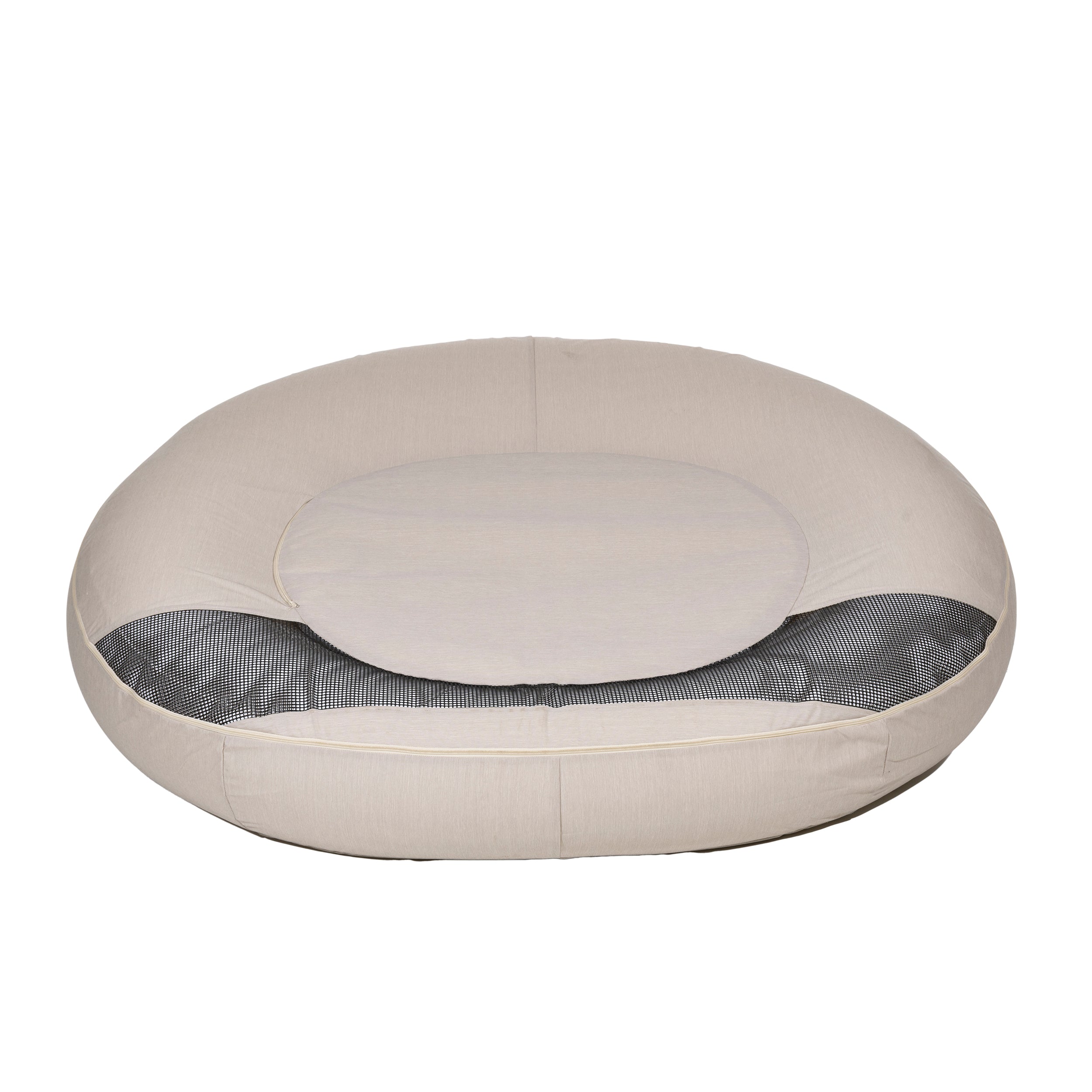 VESTIAMO CASA GIARDINO - Poltrona Gonfiabile Ecru - h75x175x150 cm